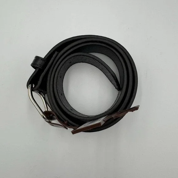 NWT C.E. Schmidt Workwear Black Leather Belt Mens Sz 38 - Picture 3 of 6